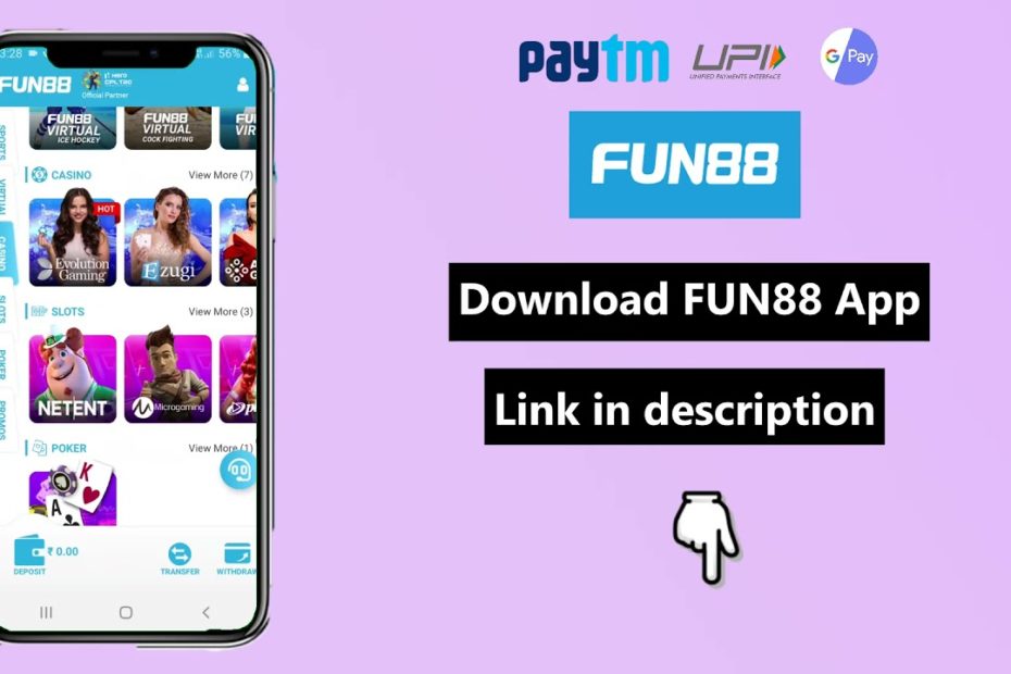 Fun88 app review in India
