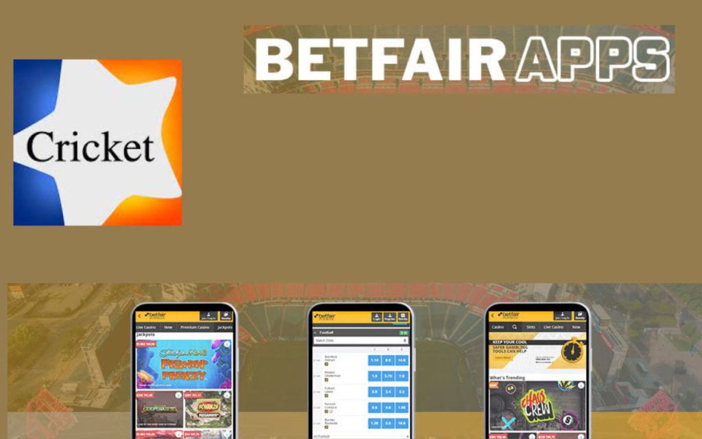 Betfair app provides many different sports betting